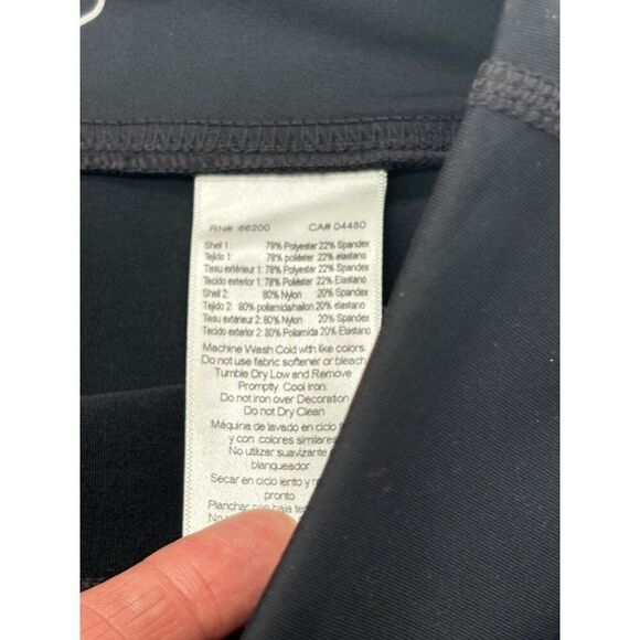 ASICS Women's Kate Mesh Capri , Black, Sz. S - Picture 7 of 11